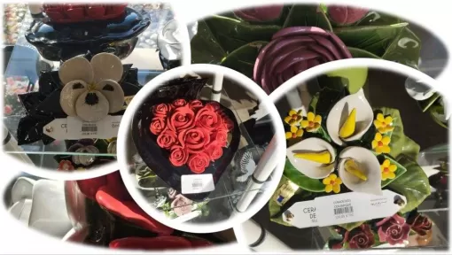 Articles Funéraires : arrivage des Céramiques, Foix, Ensales Funéraire