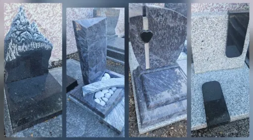 Exposition de 4 monuments cinéraire à Foix, Foix, Ensales Funéraire