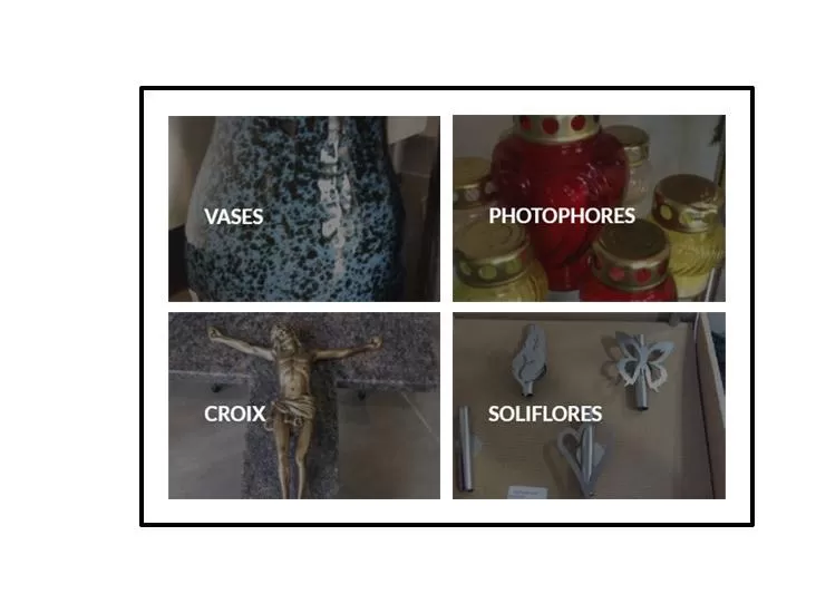 Ornements, Foix, Ensales Funéraire