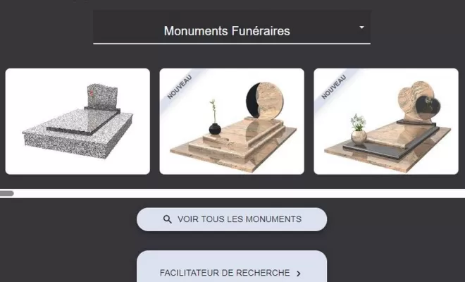 CONFIGURATEUR MARBRERIE sur notre site ENSALES FUNERAIRE, Foix, Ensales Funéraire