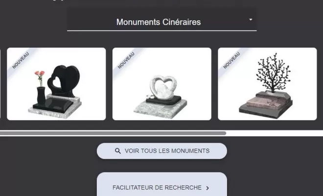 CONFIGURATEUR MARBRERIE sur notre site ENSALES FUNERAIRE, Foix, Ensales Funéraire