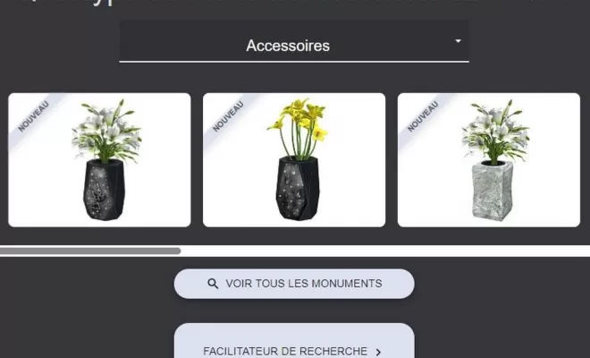 CONFIGURATEUR MARBRERIE sur notre site ENSALES FUNERAIRE, Foix, Ensales Funéraire