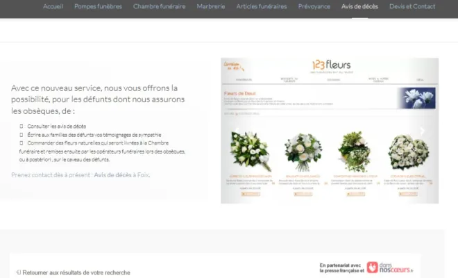 Commandez à distance des fleurs